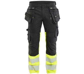 113011499933 Blaklader High Vis Hose Stretch schwarz gelb.jpg